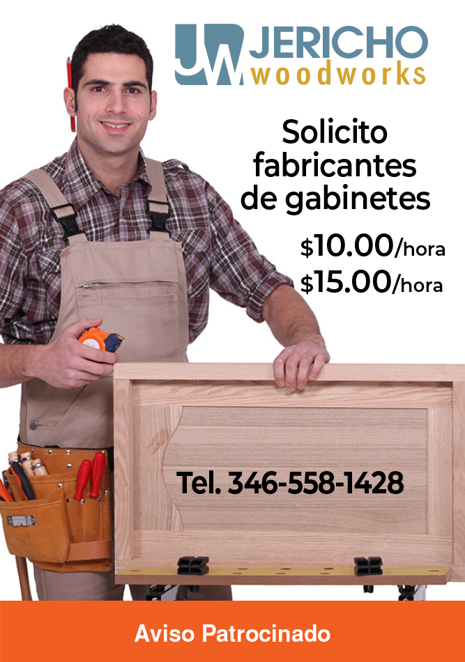 Manuel Fornell - Jericho Woodworks - Solicito Fabricantes de Gabinetes