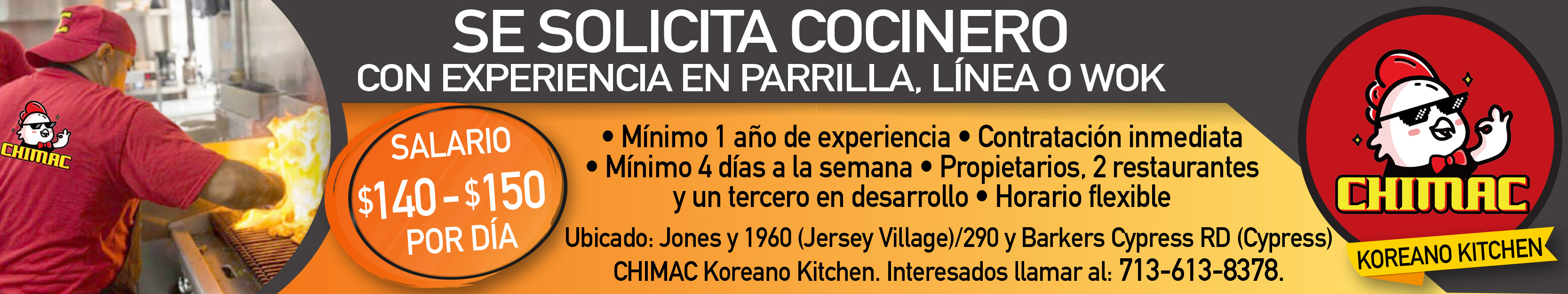 Manuel Fornell - Jericho Woodworks - Solicito Fabricantes de Gabinetes