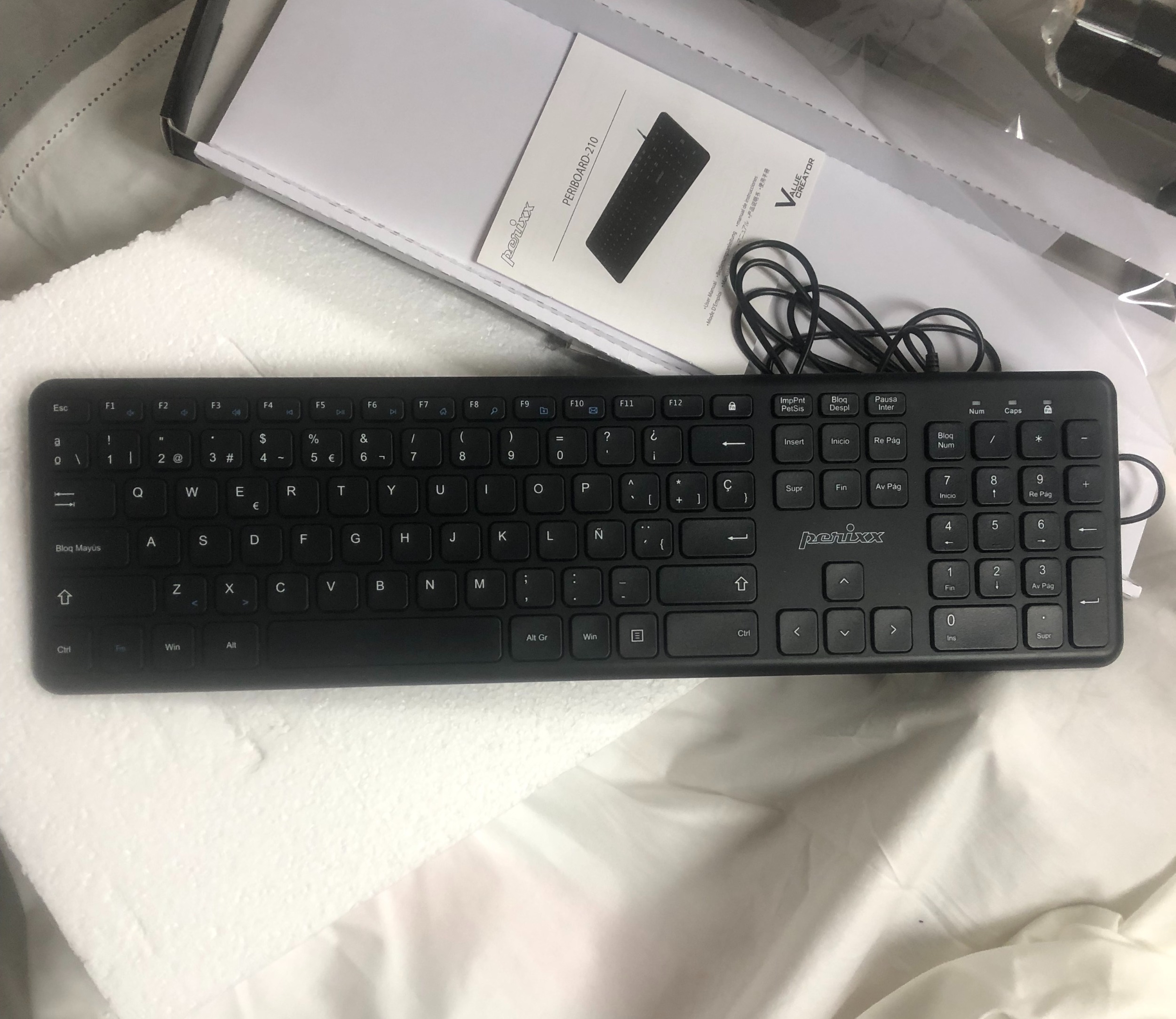 Teclado de PC en Español