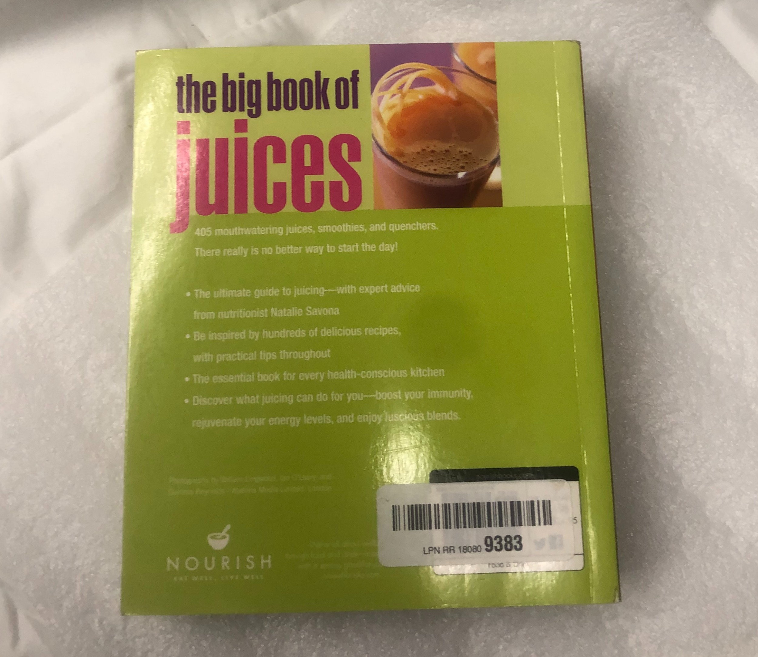 El gran libro de los jugos