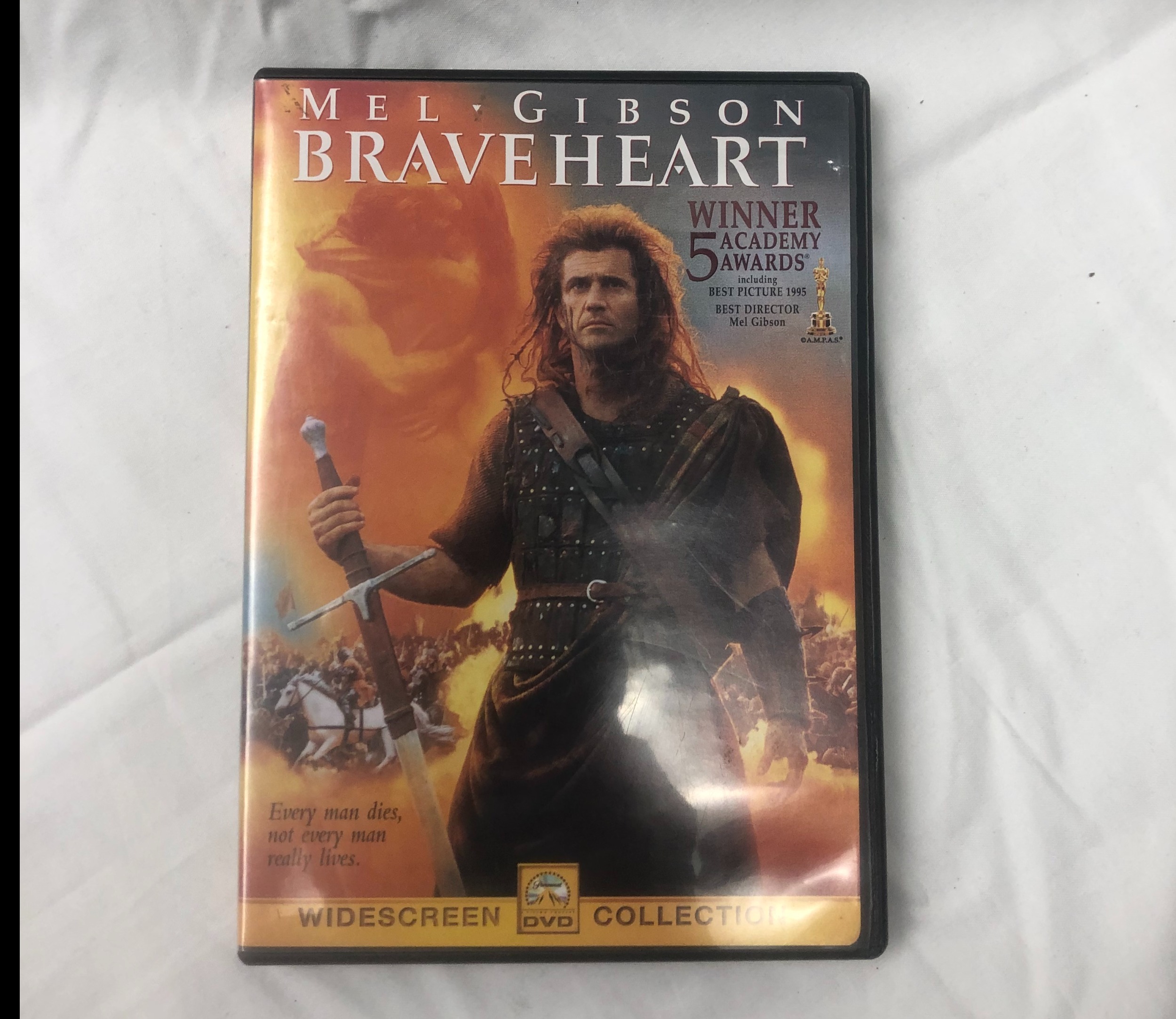 Películas Braveheart y Last Samurai