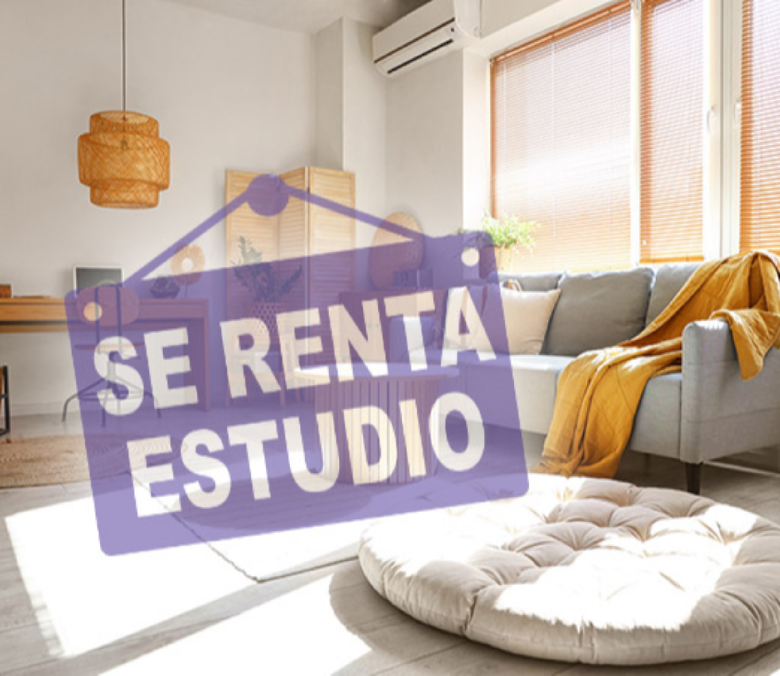 Rento bonito estudio.