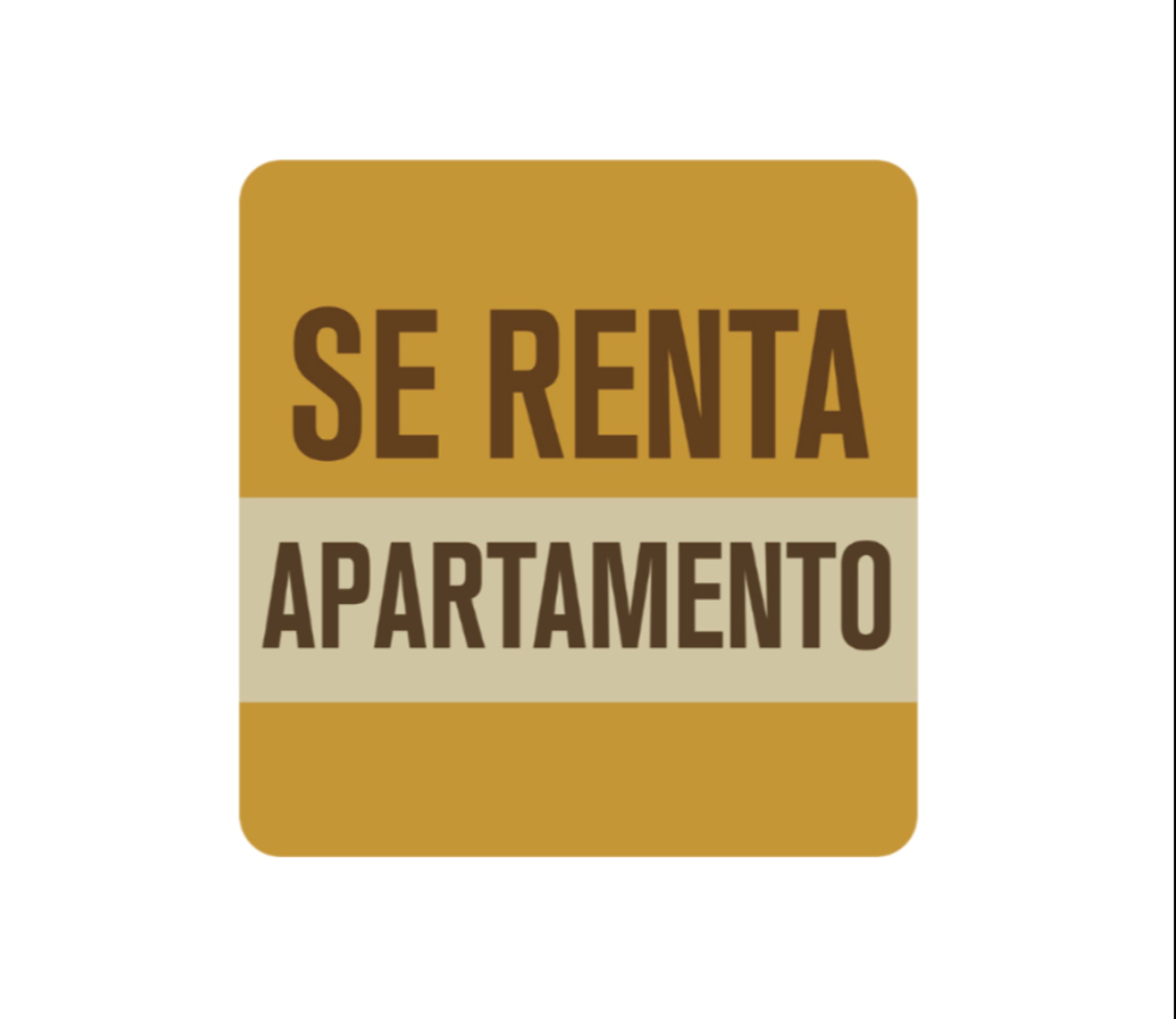 Se renta apartamento 1 en 1